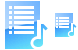 Playlist icons