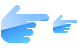 Pointing right icons