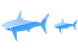 Shark icons