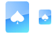 Spades card icons