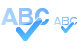 Spell checking icons