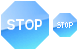 Stop sign icons
