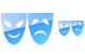 Theater symbol icons