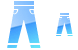Trousers icons