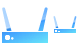 Wi-fi router icons