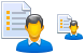 Client list icons