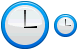 Clock icons