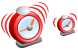 Alarm icons