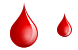 Blood donate icons