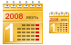 Calendar icons