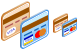 Credit cards icons