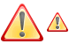 Danger icons