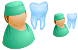 Dentist icons