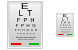 Eye chart icons