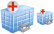 Hospital icons