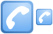 Phone number icons