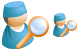 Search doctor icons