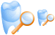 Search tooth icons