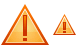 Warning icons