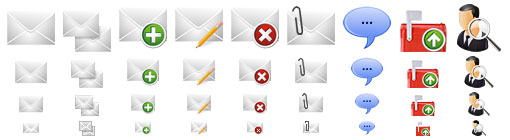 Message Toolbar Icons