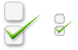 Check boxes icons