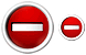No icons