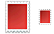 Postal stamp icons