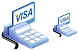 Card terminal icons