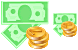 Cash icons