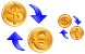 Conversion of currency icons