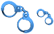 Handcuffs icons