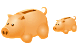Piggy-bank icons