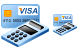 Smart card terminal icons