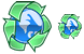 Recycling icons