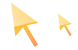 Cursor arrow icons