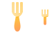 Fork icons