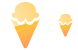 Ice-cream icons