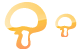 Mushroom icons