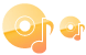 Music disk icons