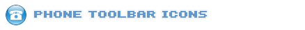 Phone Toolbar Icons Phone Toolbar Icons