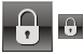 Lock position icons