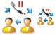 Transfer conference icons