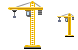 Building crane icons