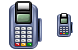 Card terminal icons
