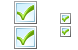 Check boxes icons