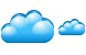Clouds icons