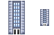 Commercial building icons