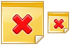 Delete note icons