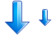 Down icons