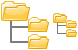 Folder tree icons